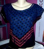 Blusa estampa estrela